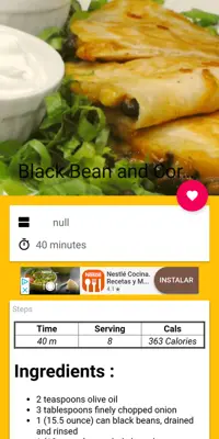 Daily Recipes android App screenshot 5